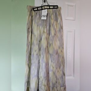 Zara rayon pants